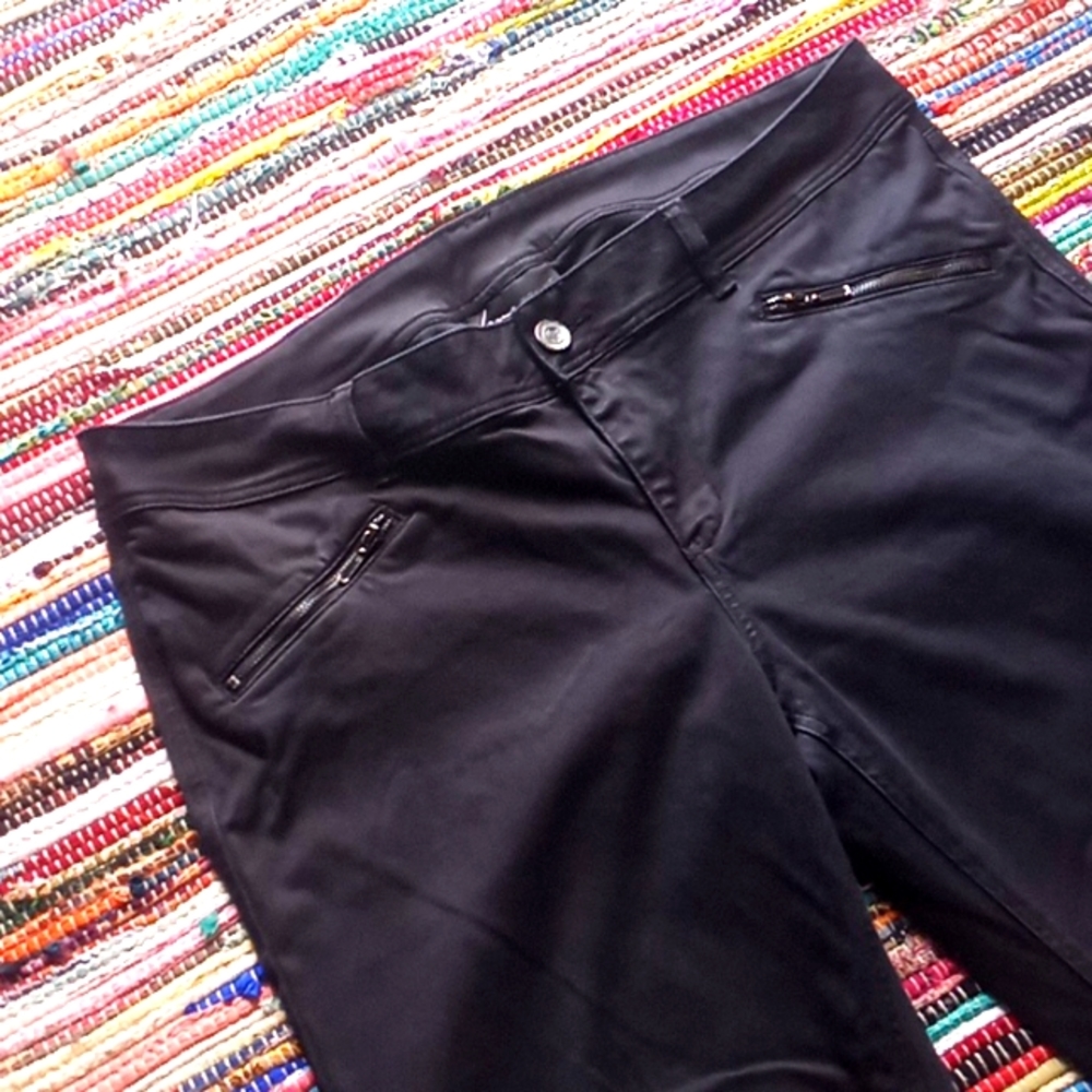 Lane Bryant Black Skinny Ankle Jeans-#1706+